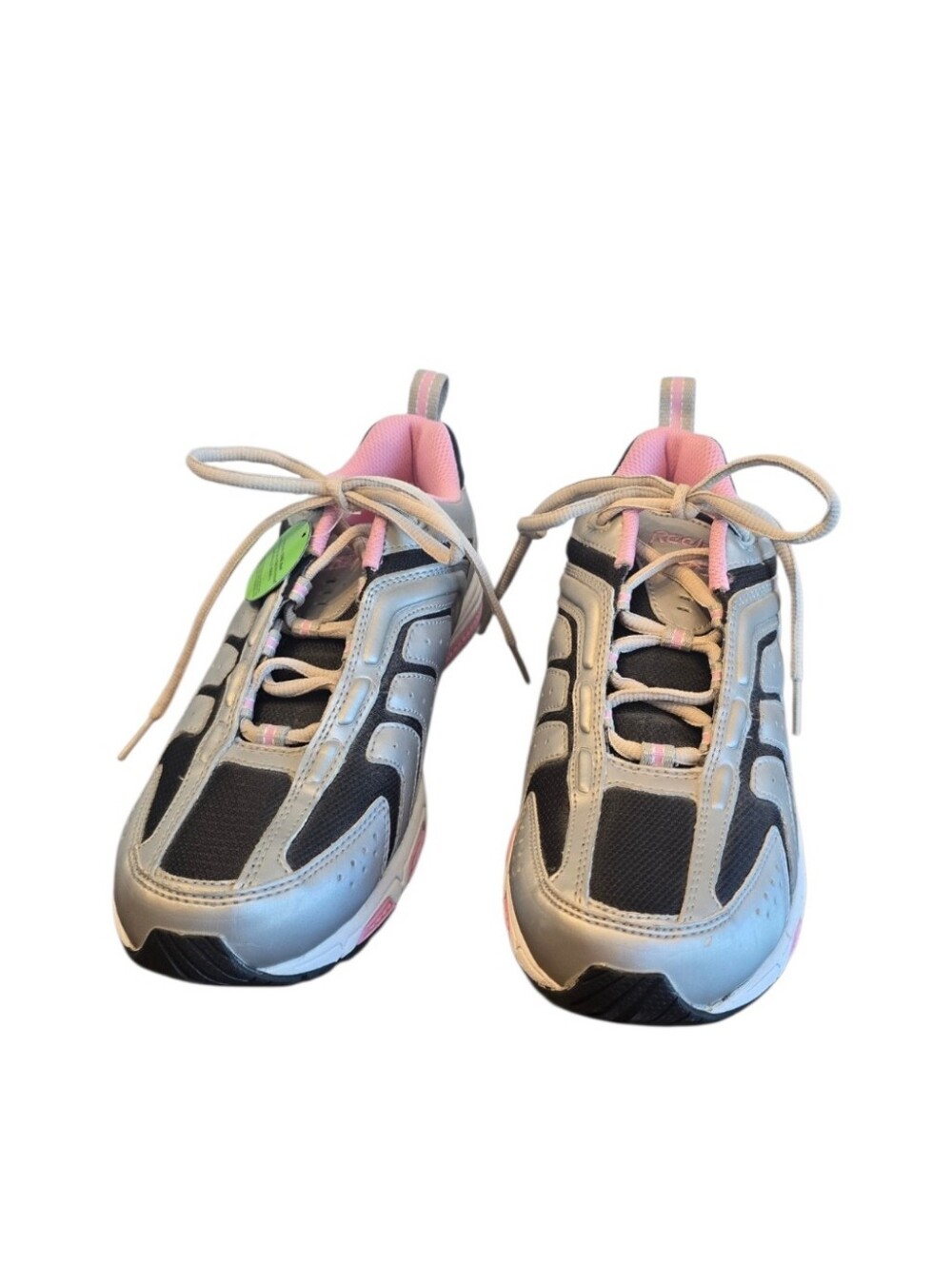 Reebok DMX Ride Silver Pink Vintage Athletic Running Sneakers 9